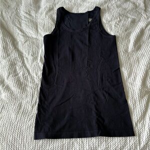 Black Sleeveless Women's Top